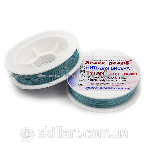 Нитки для бисера Tytan 100 Spark Beads (100м)